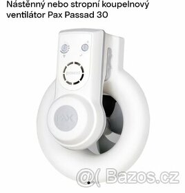 Koupelnový Švédský ventilátor Pax Passad 30