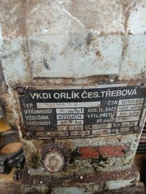Kopresor Orlík 1jsk-75 - na díly, rozebraný