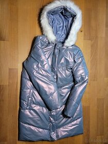 Zimní prošívaný kabát, bunda, parka RESERVED vel. 158 a164