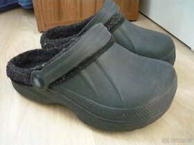 Dětské zimní pantofle crocs/kroksy vel. 32 - 1