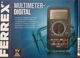 Multimetr digitální Profi, 9V baterie,německo,nový - 1