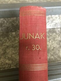 Knihy Junák ročník 29(47čísel) a ročník 30(44 čísel). - 1
