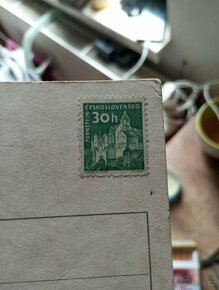 Stará poštovní známka