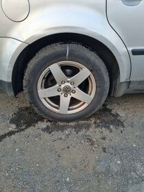Hliníkové disky vč pneu na VW Passat,Škoda Superb,Audi A6