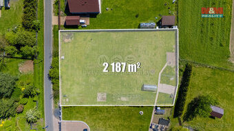 Prodej pozemku k bydlení, 2 187 m², Třebušín