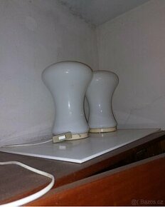 Retro Skleněné lampy starožitné