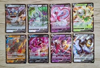 Karty Pokémon "V" - sbírkové, originální
