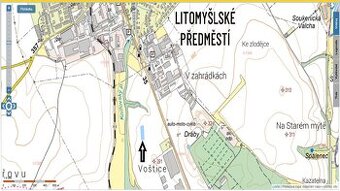 Prodej komerčního pozemku Voštice - Vysoké Mýto