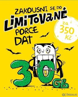 Kaktus sim 30GB/175,- Kč