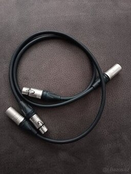 XLR kabely