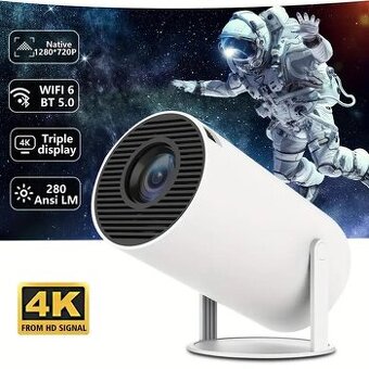 Projektor (4K ULTRA HD) s Wi-Fi MAGCUBIC HY300 PRO bílý/bílý