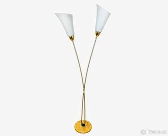 Retro podlahová lampa Kamenický Šenov