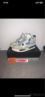 Jordan 4 Military blue - 1