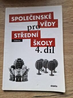 Společenské vědy pro střední školy 4 díl, ucebnice