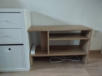 IKEA HOLMERUD Odkládací stolek, vzor dub, 80x31 cm