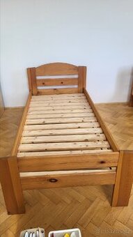 Postel + rošt 90x200