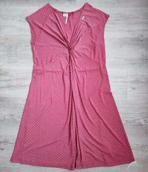 Nové těhotenské/kojící růžovočervené šaty Ragwear