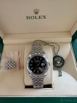 ROLEX Datejust 36mm, ocel + bile zlato