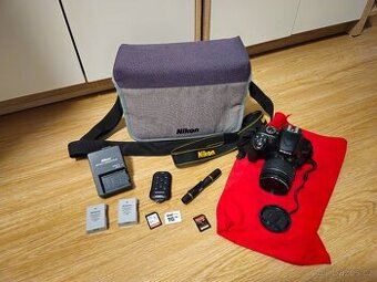 Digitální zrcadlovka Nikon D3400 + příslušenství
