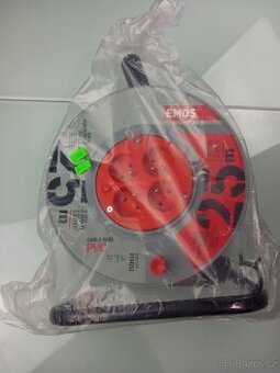 Prodlužovací kabel na bubnu 25 m - nové - nerozbaleno - 1