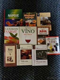 Prodám knihy o kávě a víně