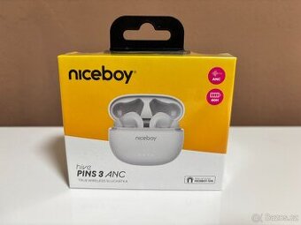 Niceboy HIVE Pins 3 ANC White - nové