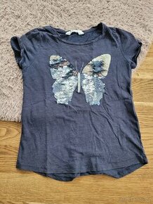 Triko s převracecími flitry vel. 6-8 let