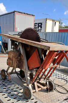 Cirkulárka - stolní kotoučová pila na 400V, tovární výroba