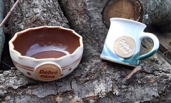 Dobré ráno - hrnek a miska