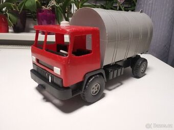 Stará retro hračka popelářské auto, kuka, Technoplast