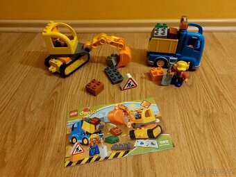 Lego Duplo 10812 - Pásový bagr a náklaďák