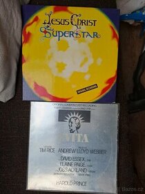 2× vinyl - Jesus christ superstar, Hair , Evita