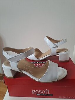 LUXUSNÍ DÁMSKÉ SPOLEČENSKÉ KOŽENÉ BOTY, VEL. 6