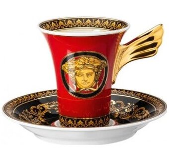 VERSACE - Ikarus Medusa - Espresso šálek s podšálkem