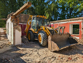 Zemní a výkopové práce JCB 4CX Třeboňsko