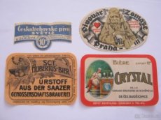 koupím staré pivní etikety