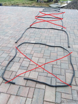 Ducato Boxer Jumper těsnění zadních dveří H1