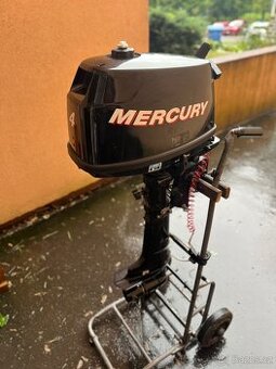 Lodni motor Mercury 4hp 4t, kratka noha