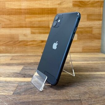 IPhone 11 64GB, černý, 100% bat., (rok záruka)