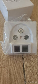 Zásuvka satelitní koncová SIGNAL TV/R/SAT/RJ-45/RJ-11