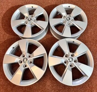 5x112 R17 Originál alu Škoda Yeti - TOP