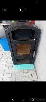 Prodám krbová kamna 7kw-8kw