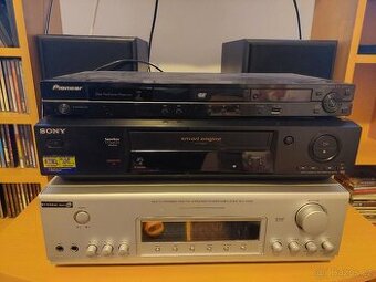 DVD+VHS+ZESILOVAČ