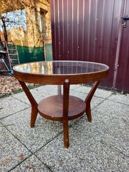 Starožitný konferenční stolek Kropáček a Koželka