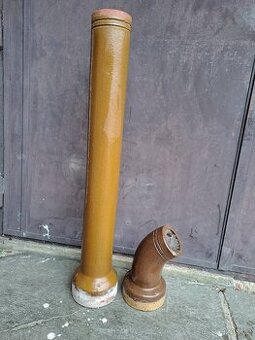 kameninová roura a koleno