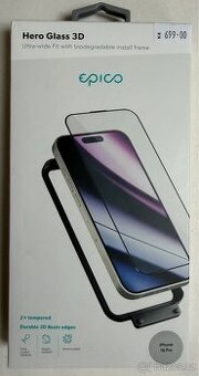 Ochranné sklo IPhone 16 Pro - Epico Hero glass 3D
