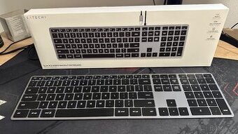 Satechi Slim W3 Wired – klávesnice s numerickým čipem USB-C