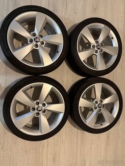 💎 TOP STAV: Originální 17" kola Škoda Savio – Cena nabídnět