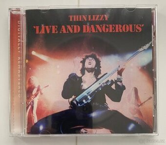 CD Thin Lizzy - Live and Dangerous, Black Rose, Jailbreak
