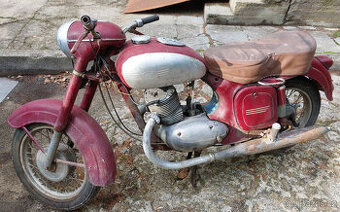 Jawa 250 / 353 kývačka se spínačkou v nádrži